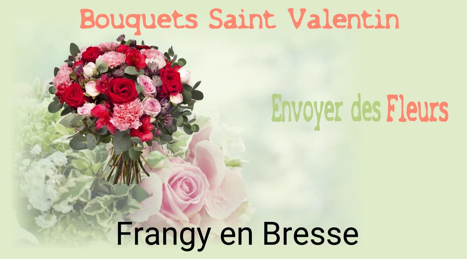 Roses de Saint-Valentin livrées à Frangy-en-Bresse